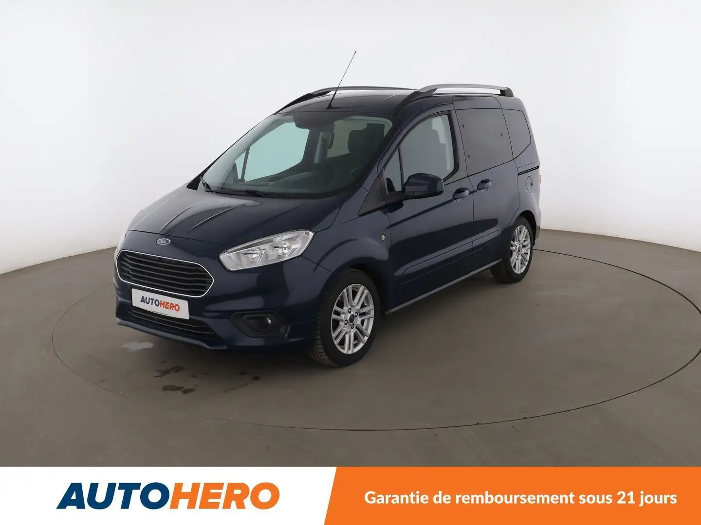 Ford Tourneo Courier 1.0 EcoBoost Titanium Bleu - 1