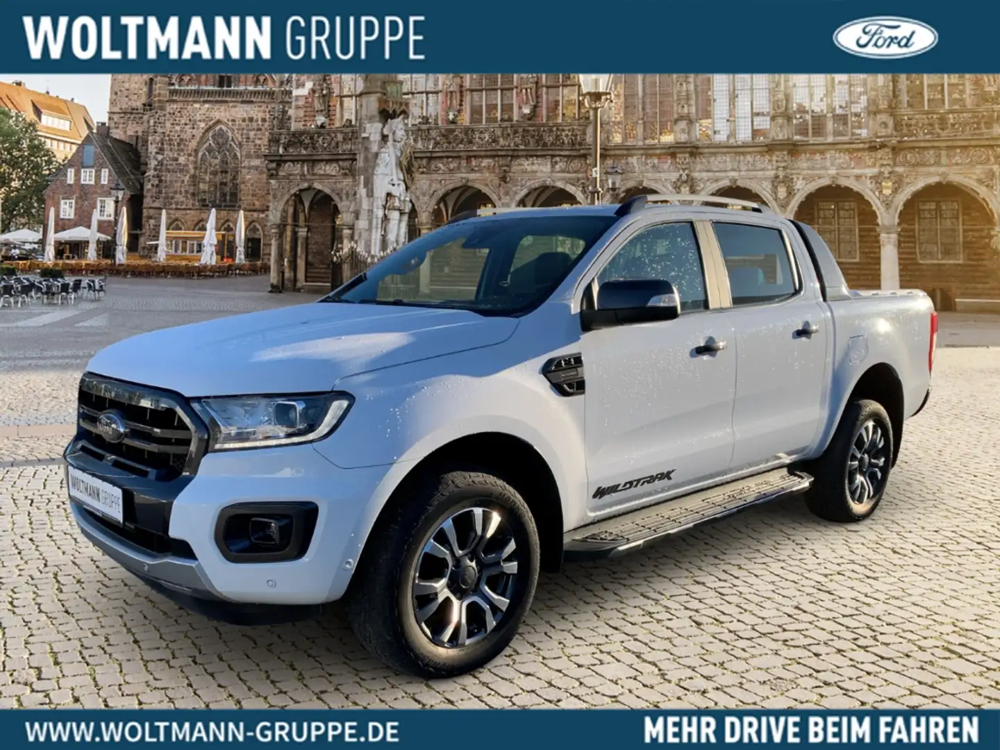 Ford Ranger Wildtrak Doppelkabine 4x4, 3,5 to Anhängelast Wit - 1