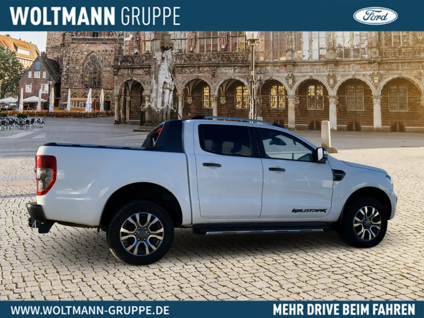 Ford Ranger Wildtrak Doppelkabine 4x4, 3,5 to Anhängelast Weiß - 2