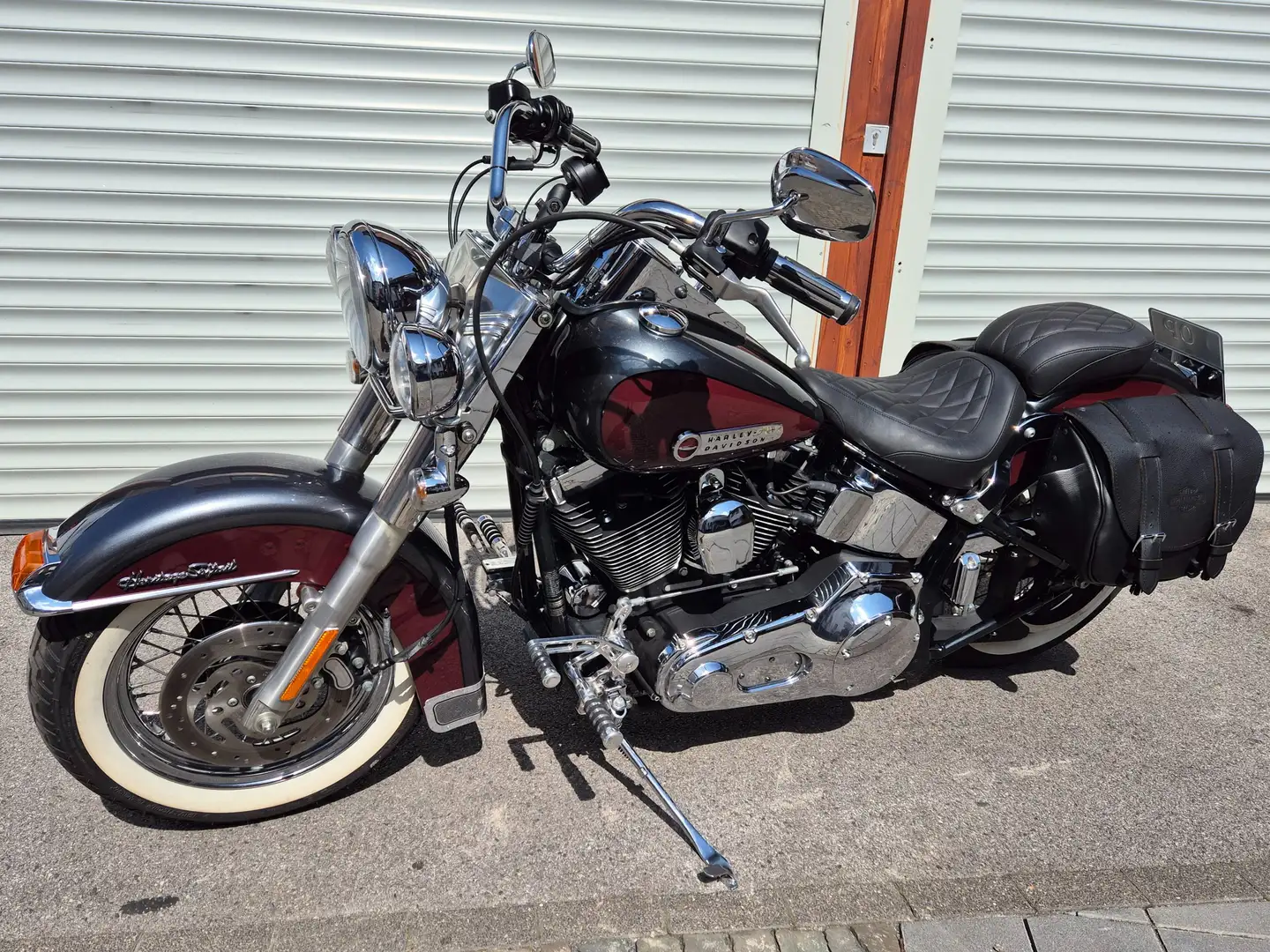 Harley-Davidson Heritage Softail FLSTCI US Modell Fekete - 1