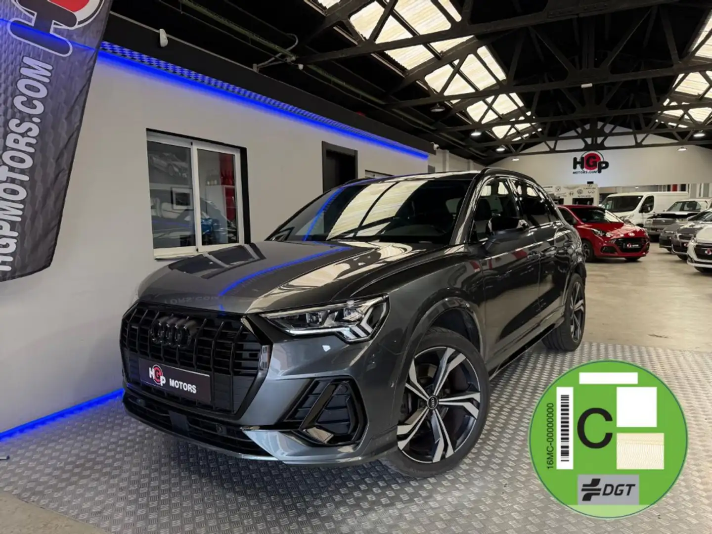 Audi Q3 40 TDI quattro Black line Szary - 1