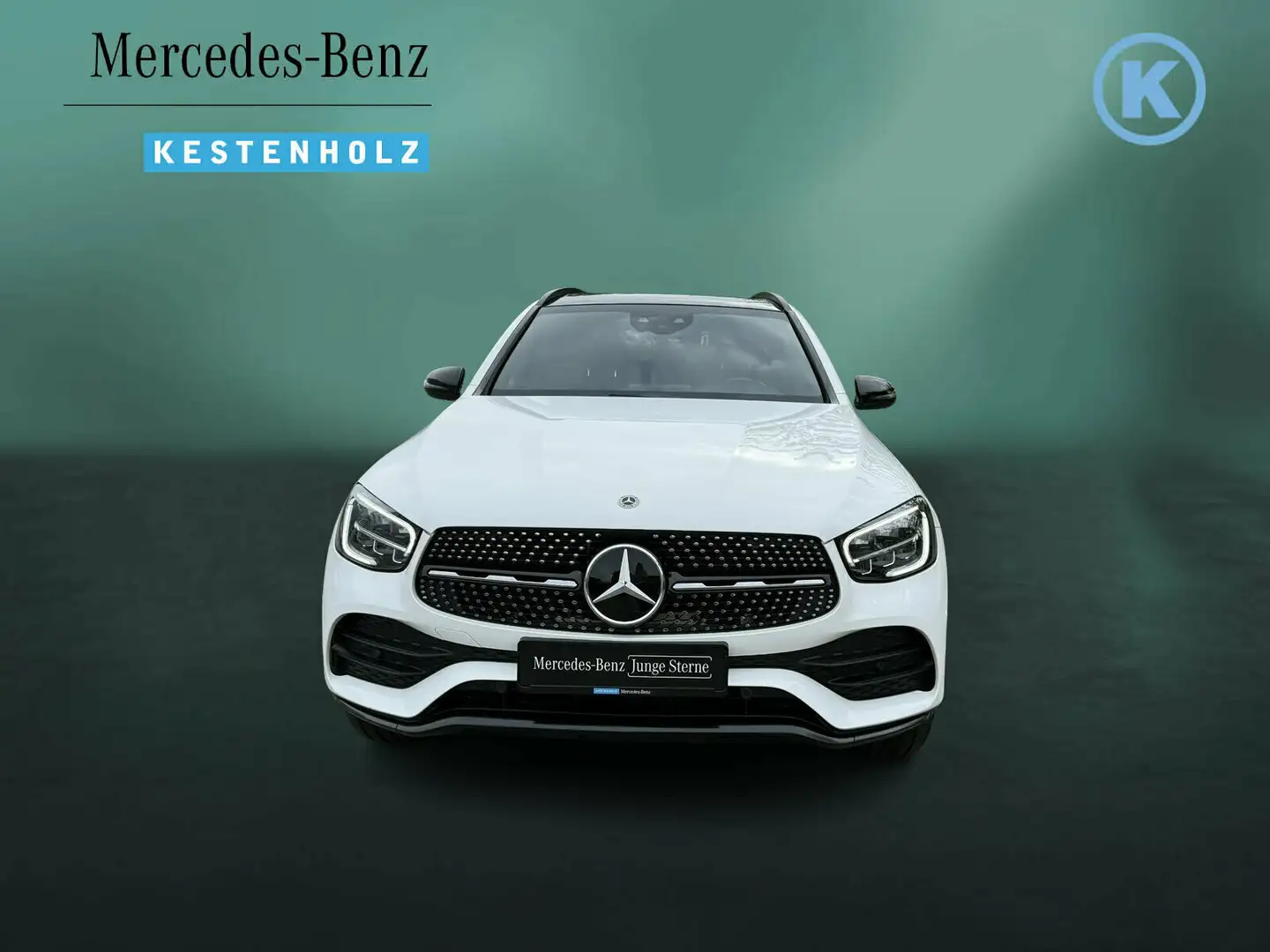 Mercedes-Benz GLC 300 GLC 300 de 4M AMG+NIGHT+AHK+DISTRO+PANO+KAM+MEMO Weiß - 2