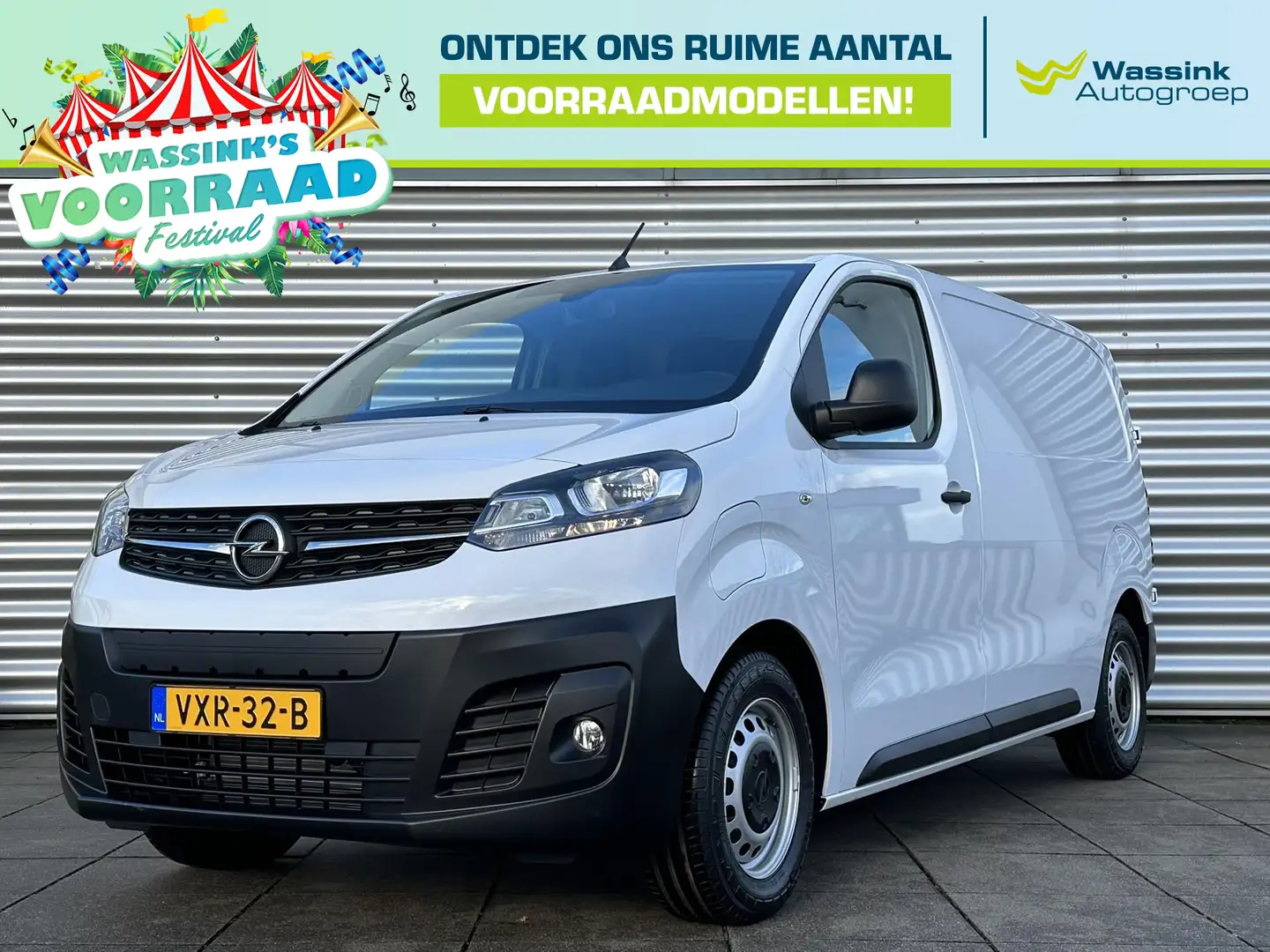 Opel Vivaro-e Electric GB 75kWh 136pk L2H1 Innovation | Navigate Biały - 1