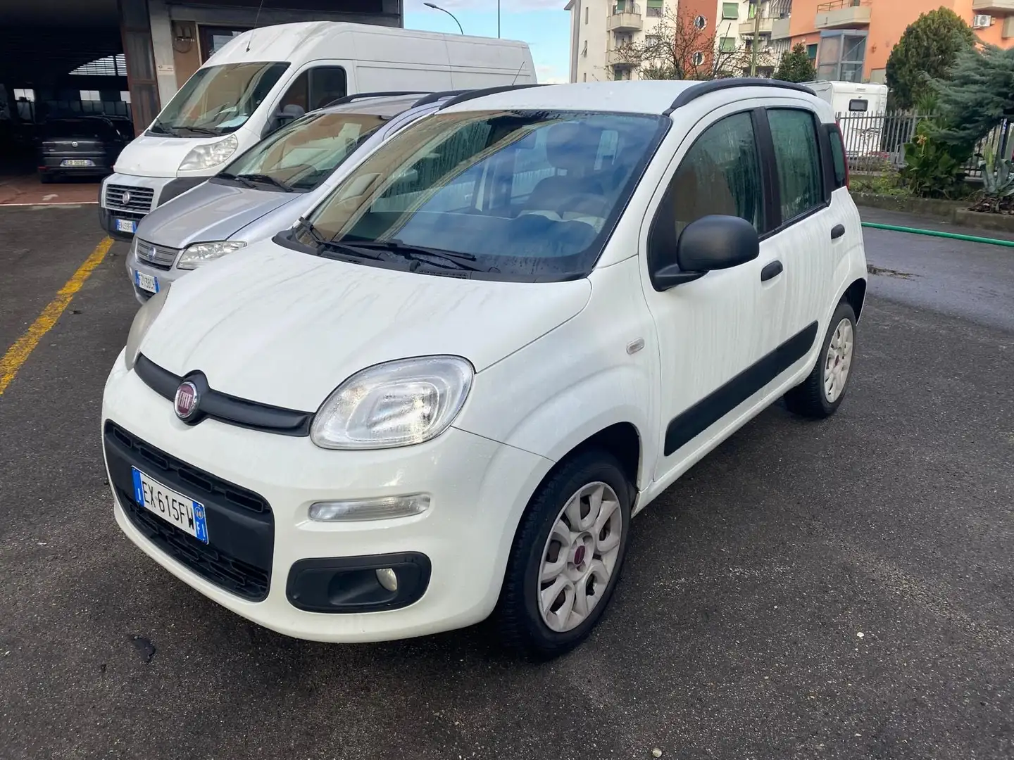 Fiat Panda Panda 0.9 t.air t. natural power Easy 80cv Blanc - 2