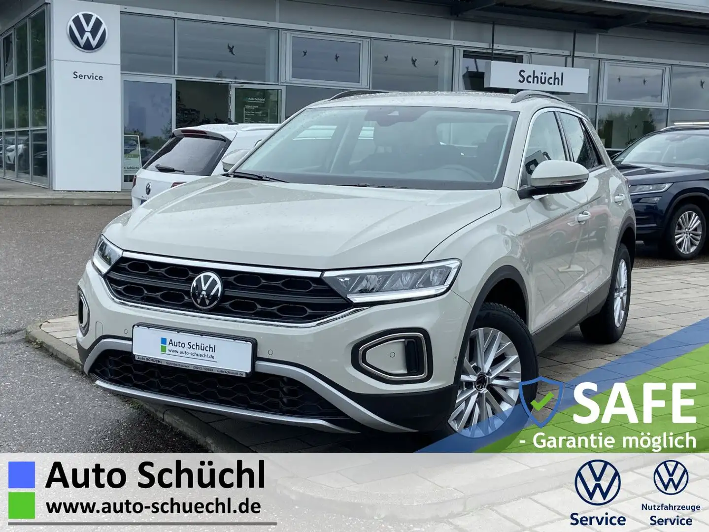 Volkswagen T-Roc 1.5 TSI DSG LIFE NAVI+LED+AHK+APP-CONNECT+ Grau - 1