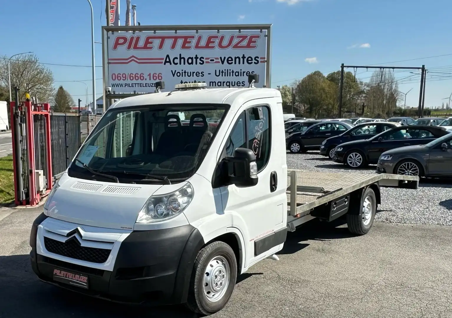 Citroen Jumper 3.0 HDi PLATEAU !!! ( 11.562HTVA ) Белый - 1