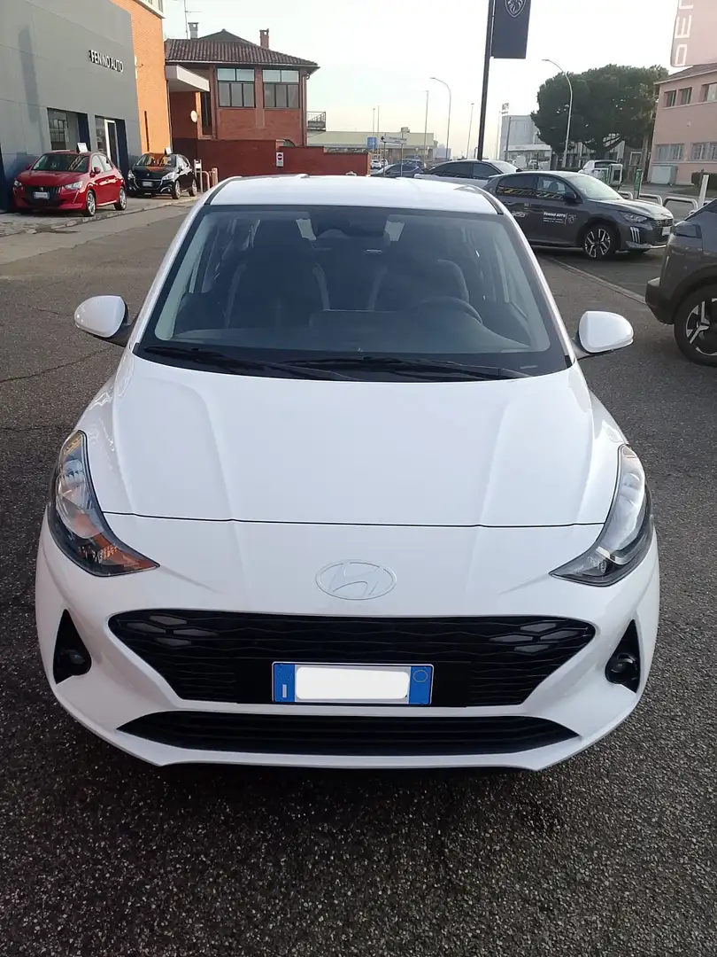 Hyundai i10 1.0 mpi Connectline 63cv Bianco - 1