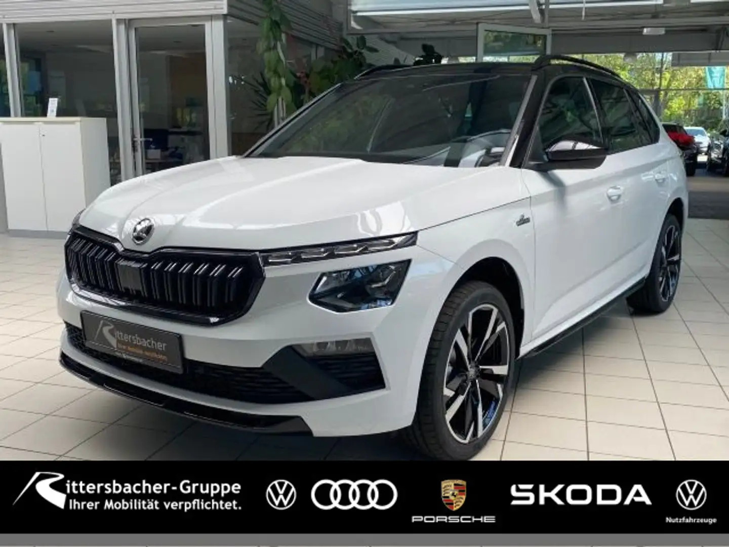 Skoda Kamiq Monte Carlo 1,5 TSI 110 kW 7-Gang-DSG Verf Weiß - 1