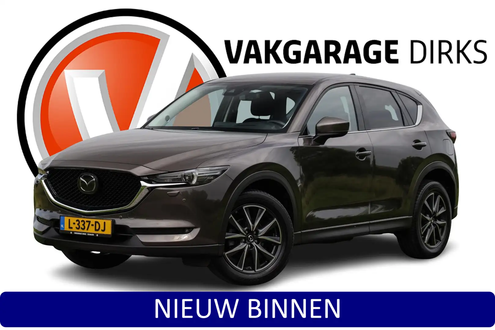 Mazda CX-5 2.5 SkyActiv-G 194 GT-M 4WD ✅ LED ✅ ACC ✅ Bose Bruin - 1