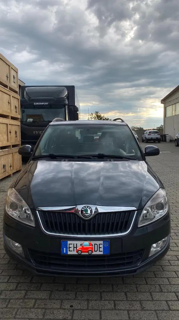 Skoda Fabia Fabia II 2007 Wagon 1.6 tdi cr Active (fabia) 75cv Grigio - 1