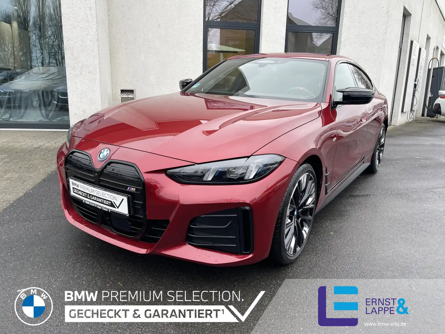 BMW i4 M50 xDrive M Sport Pro || 360° HiFi eSitze ACC Rouge - 1