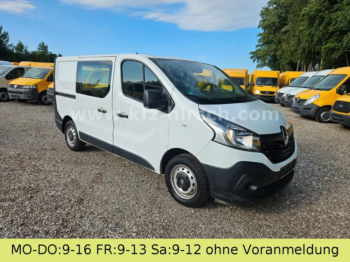 Renault Trafic Kasten L1H1 Bluetooth EURO6 Klima Komfort Blanc - 1