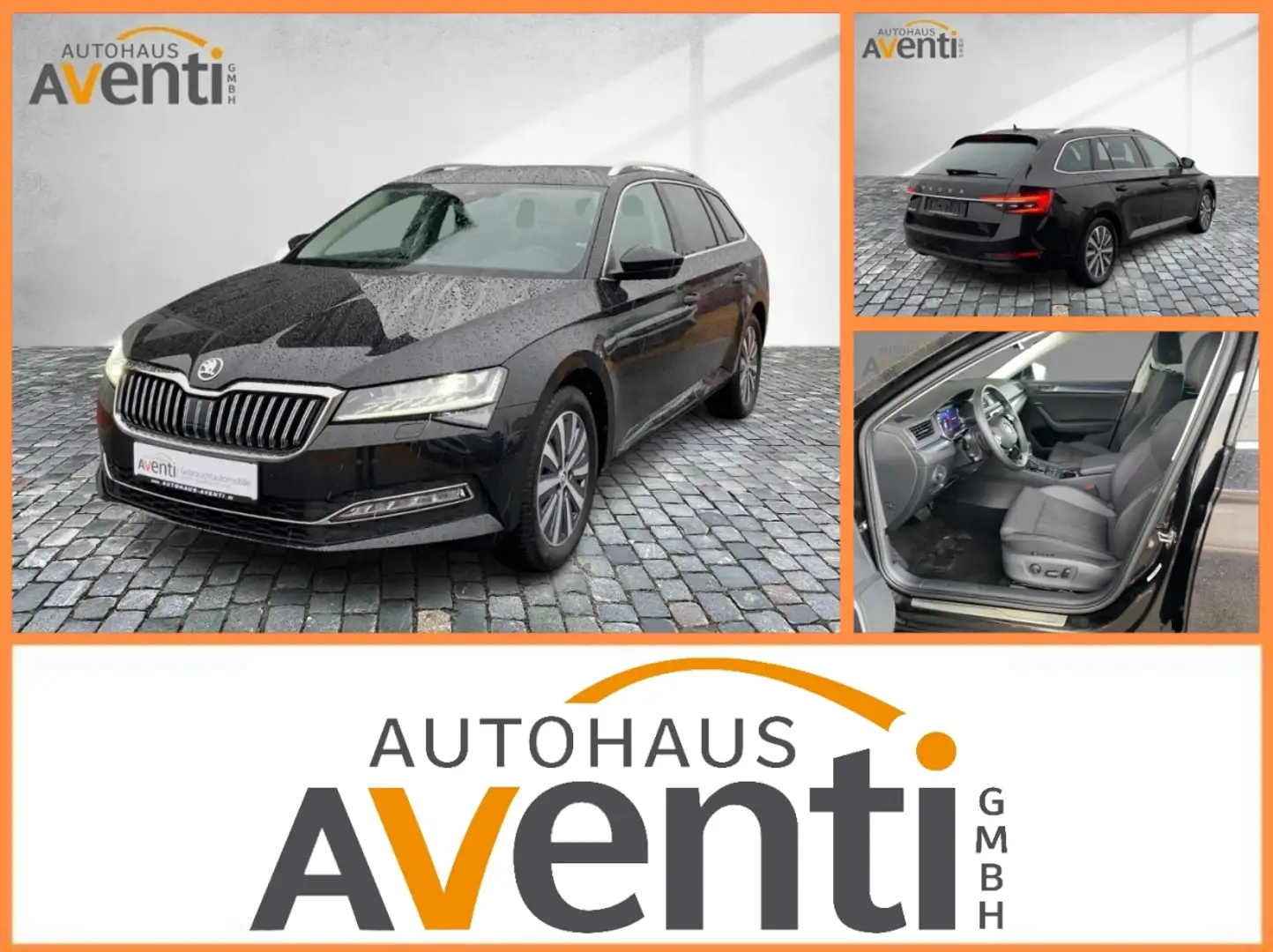 Skoda Superb Style *AHK*SpurH* DSG*ACC*LED*SpurW*KAM* Schwarz - 1