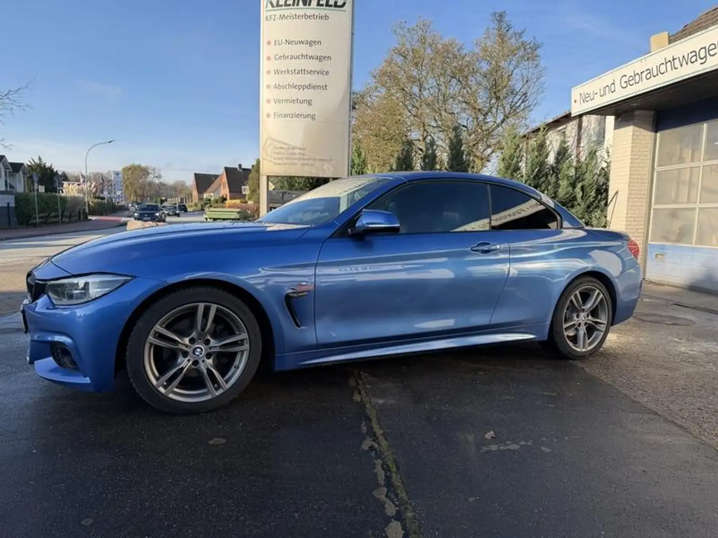 BMW 420 Cabrio 4er - d "M Sport" Steptr.-Innovations-/B... Bleu - 2