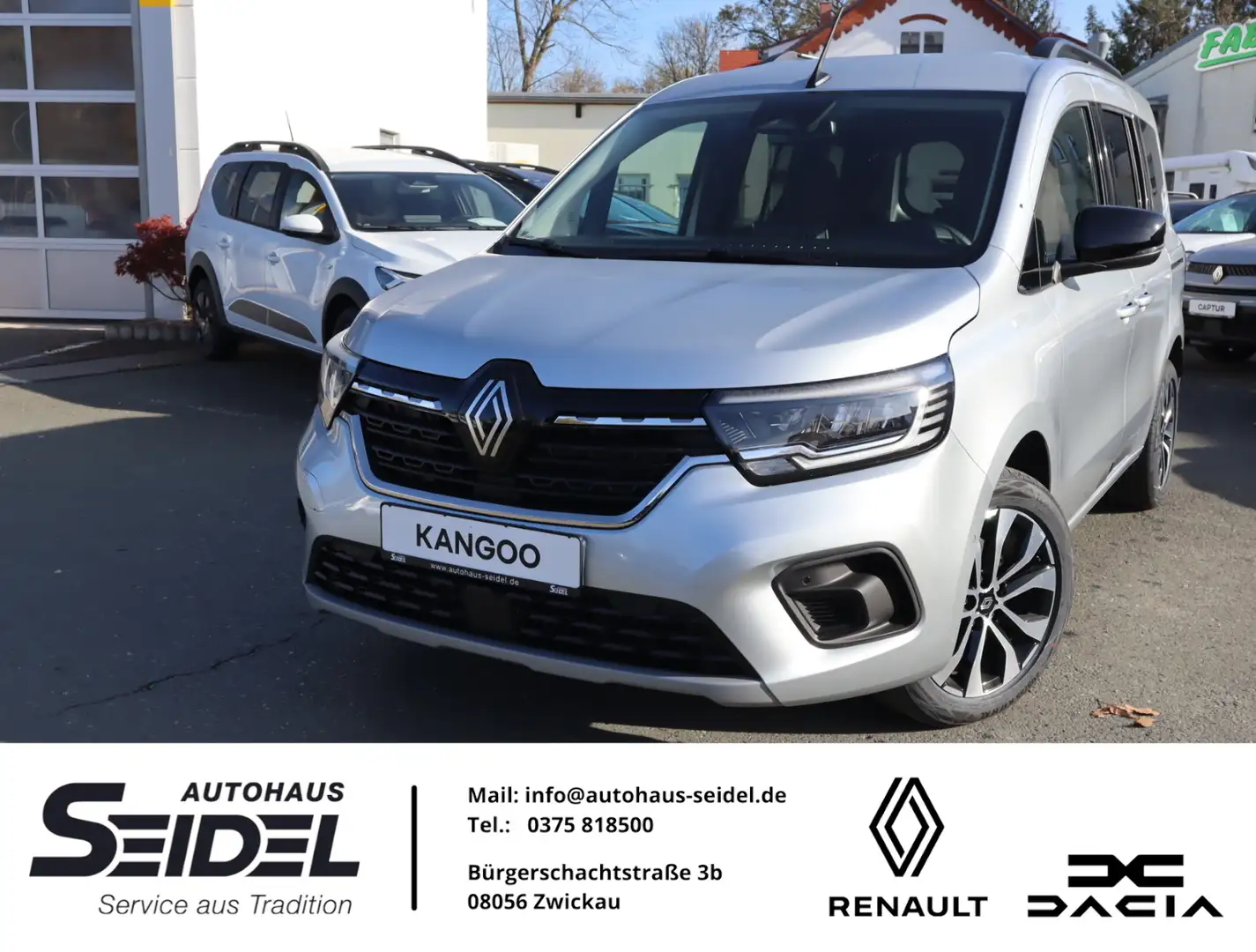 Renault Kangoo PKW TECHNO TCe 130 EDC Hecktüren Серый - 1