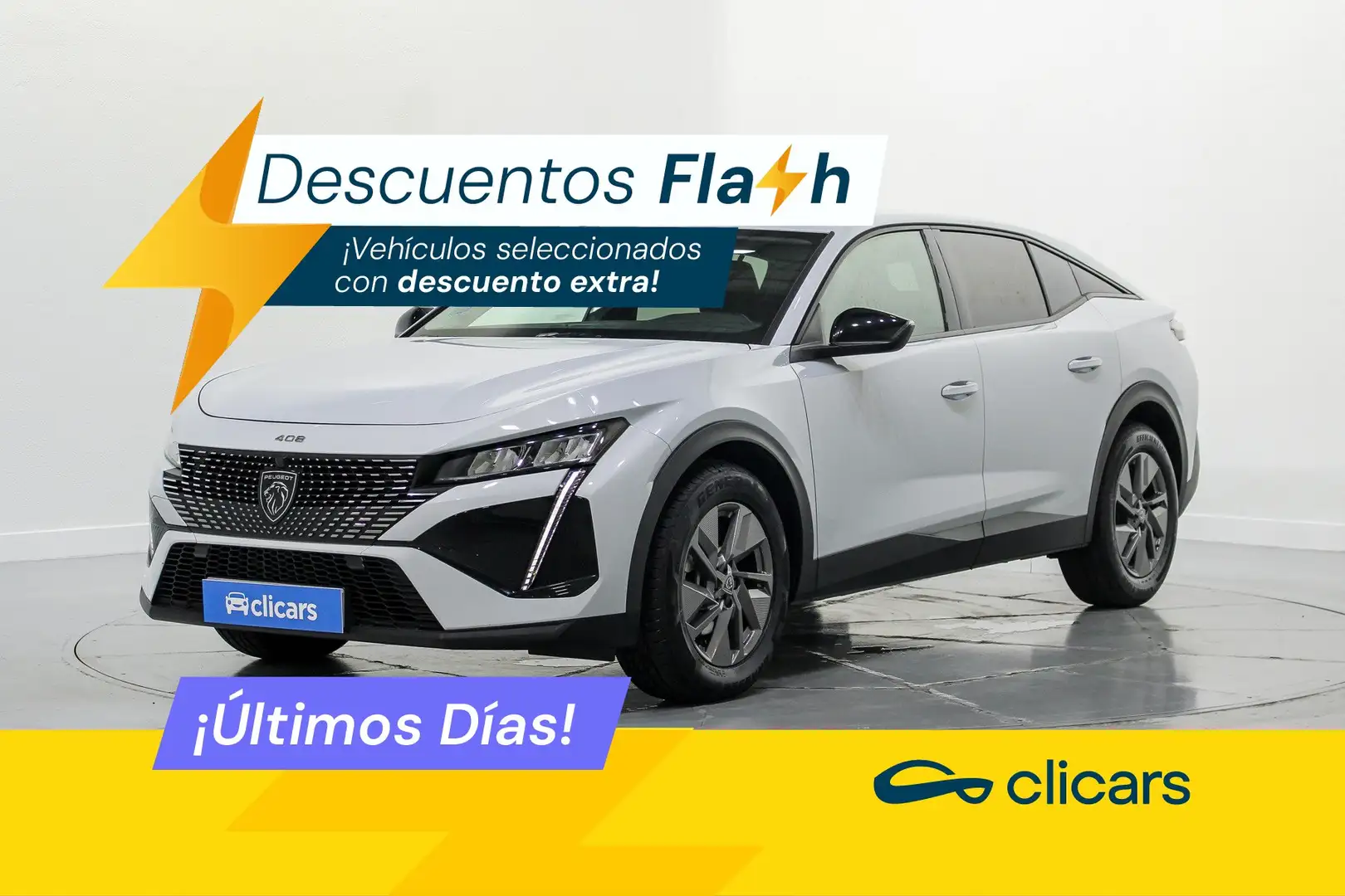 Peugeot 408 Hybrid 136 Allure e-DCS6 Blanco - 1