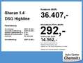 Volkswagen Sharan 1.4 DSG Highline PanoSD/Xenon/Navi/Leder Zwart - thumbnail 4