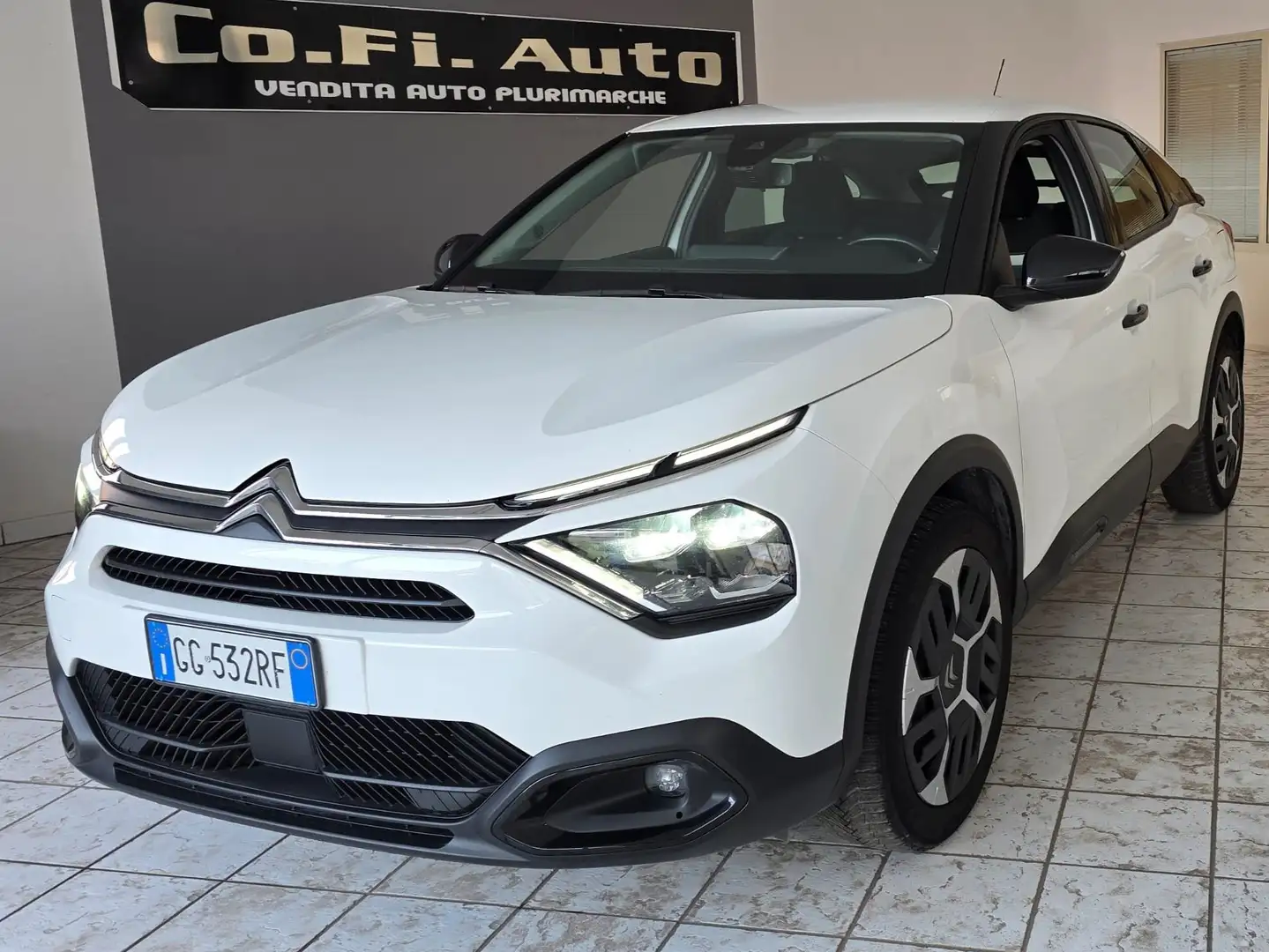 Citroen C4 C4 III 2021 1.5 bluehdi Feel Pack s Blanc - 1