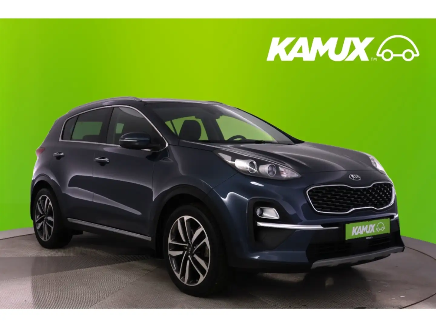 Kia Sportage 1.6CRDI Aut.+LED+NAVI+KAMERA+AHK+PDC Gris - 1
