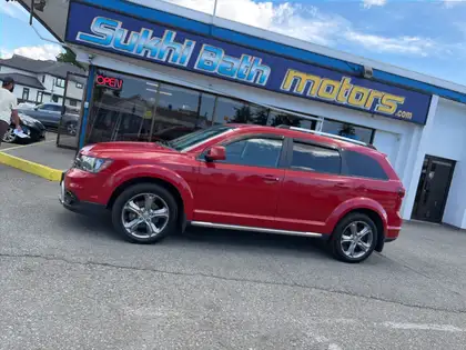 Red 2017 Dodge Journey SUV / Crossover All-Wheel Drive 6-Speed Automatic