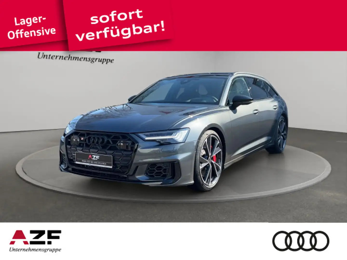Audi S6 TDI tiptronic+STANDHZG+PANO+AHK Grigio - 1