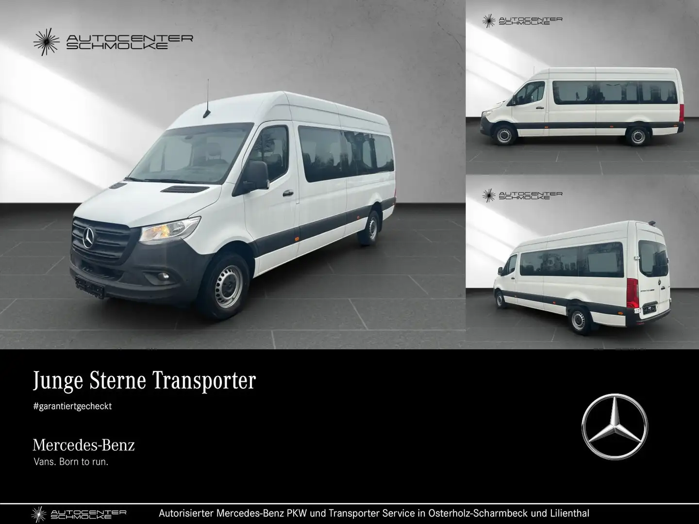 Mercedes-Benz Sprinter Sprinter 315 CDI KOMBI MAXI*KLIMA*RÜCKFAHRK.*SHZ White - 1