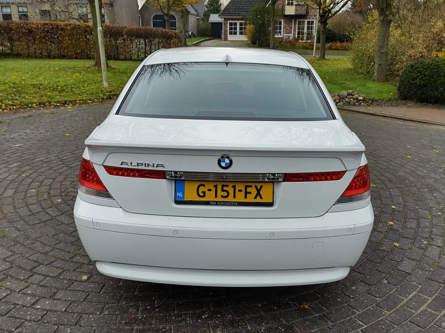 BMW 745 Alpina accessoires Fehér - 2