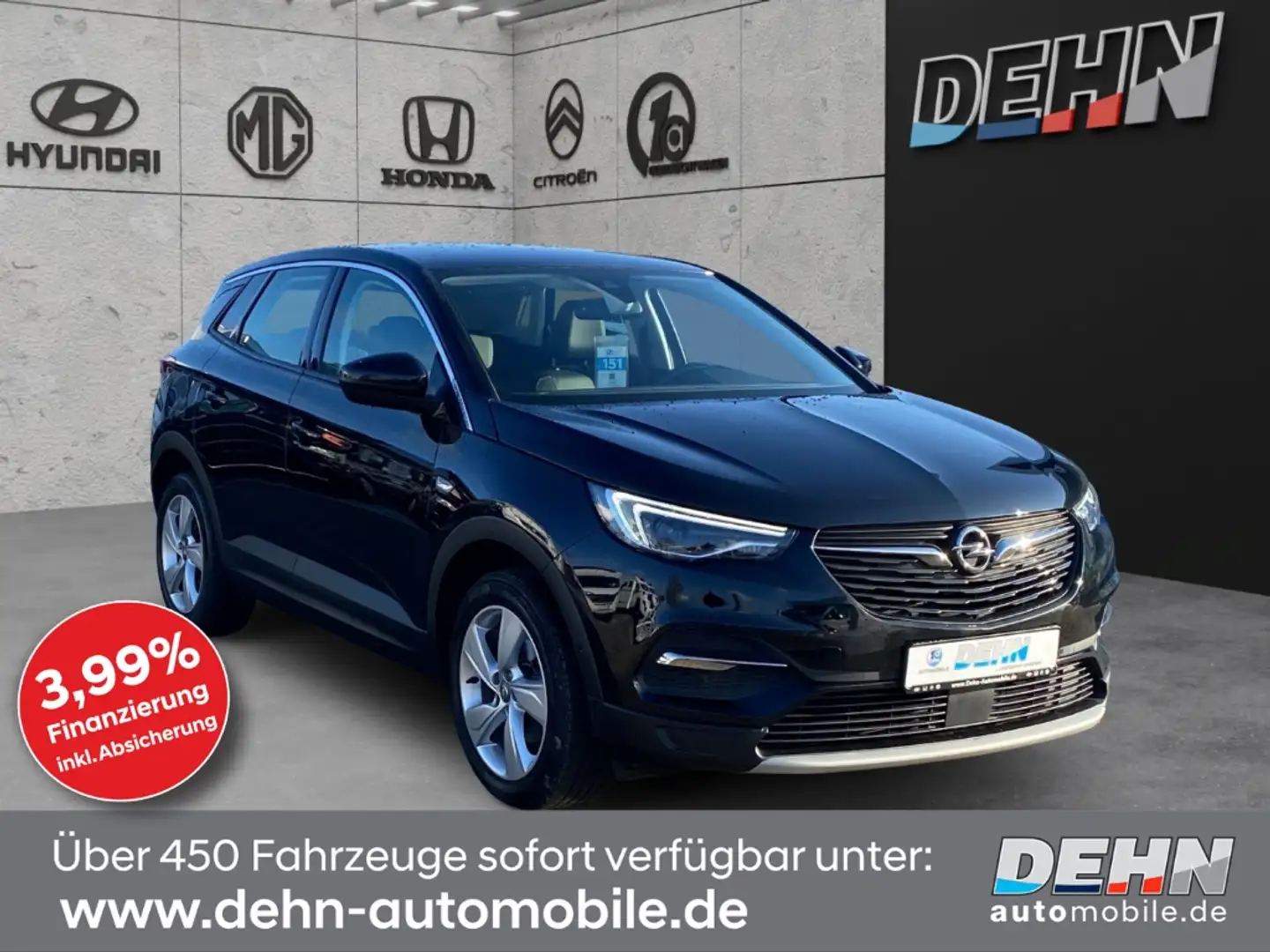 Opel Grandland INNOVATION 1.2 T Edition AT LED Carplay Navi Kamer Nero - 1
