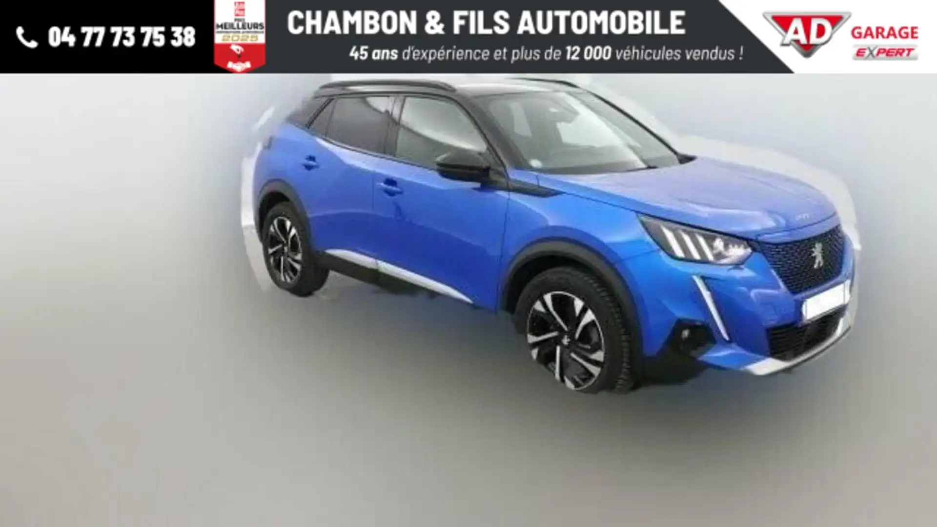 Peugeot 2008 Moteur electrique 136 ch GT Line Blu/Azzurro - 2