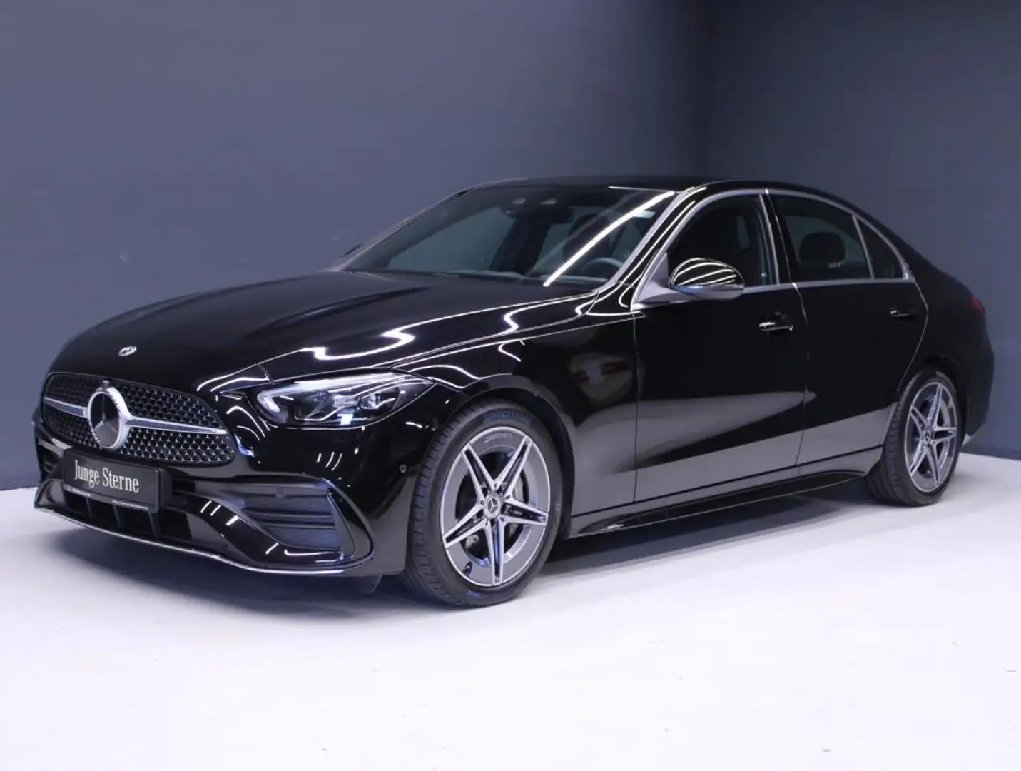 Mercedes-Benz C 220 d AMG+Navi+Distronic+AHK+Ambiente+Kamera Schwarz - 1