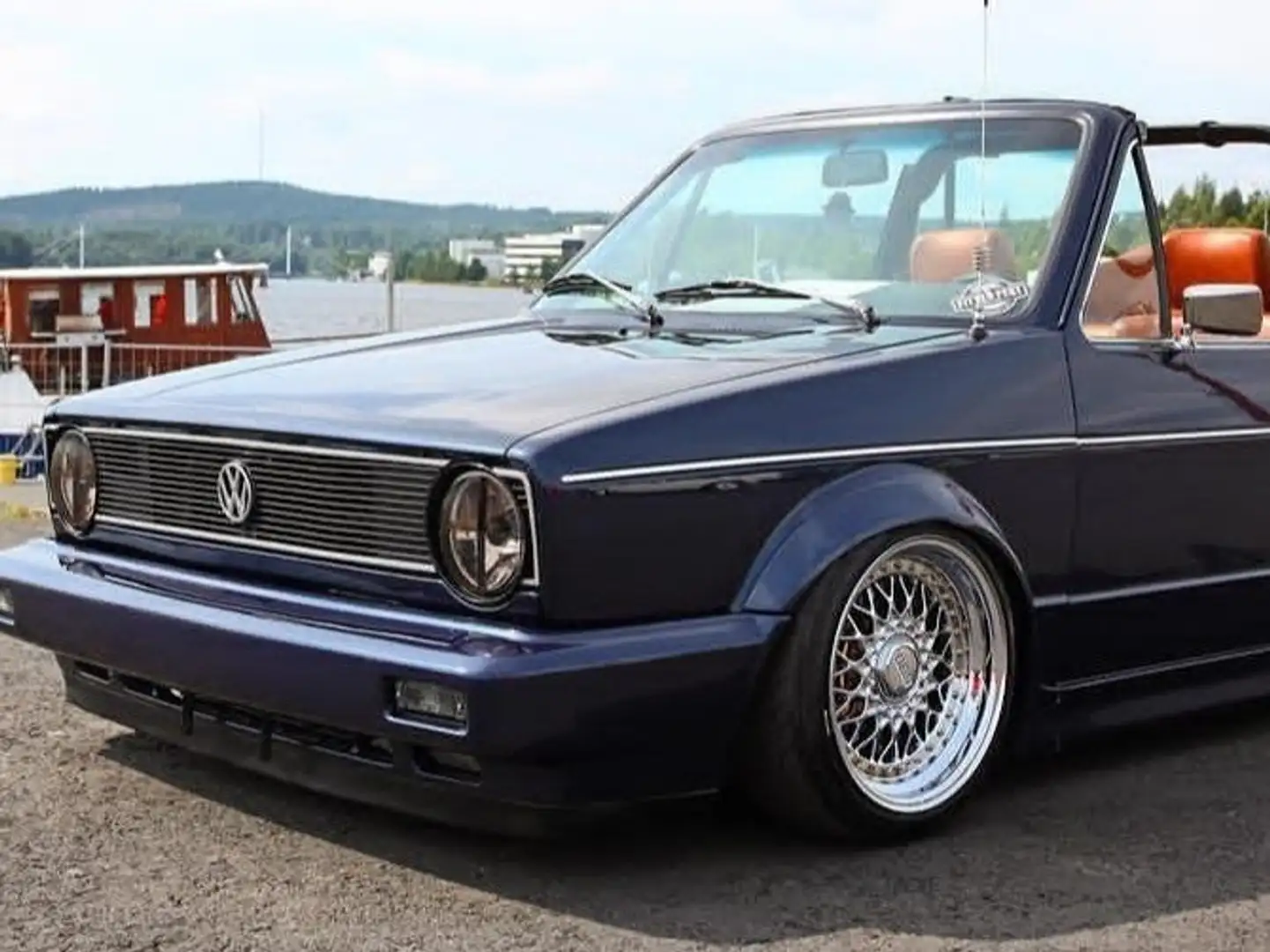 Volkswagen Golf Cabriolet Cabrio 1.8 GLI Quartett Bleu - 1