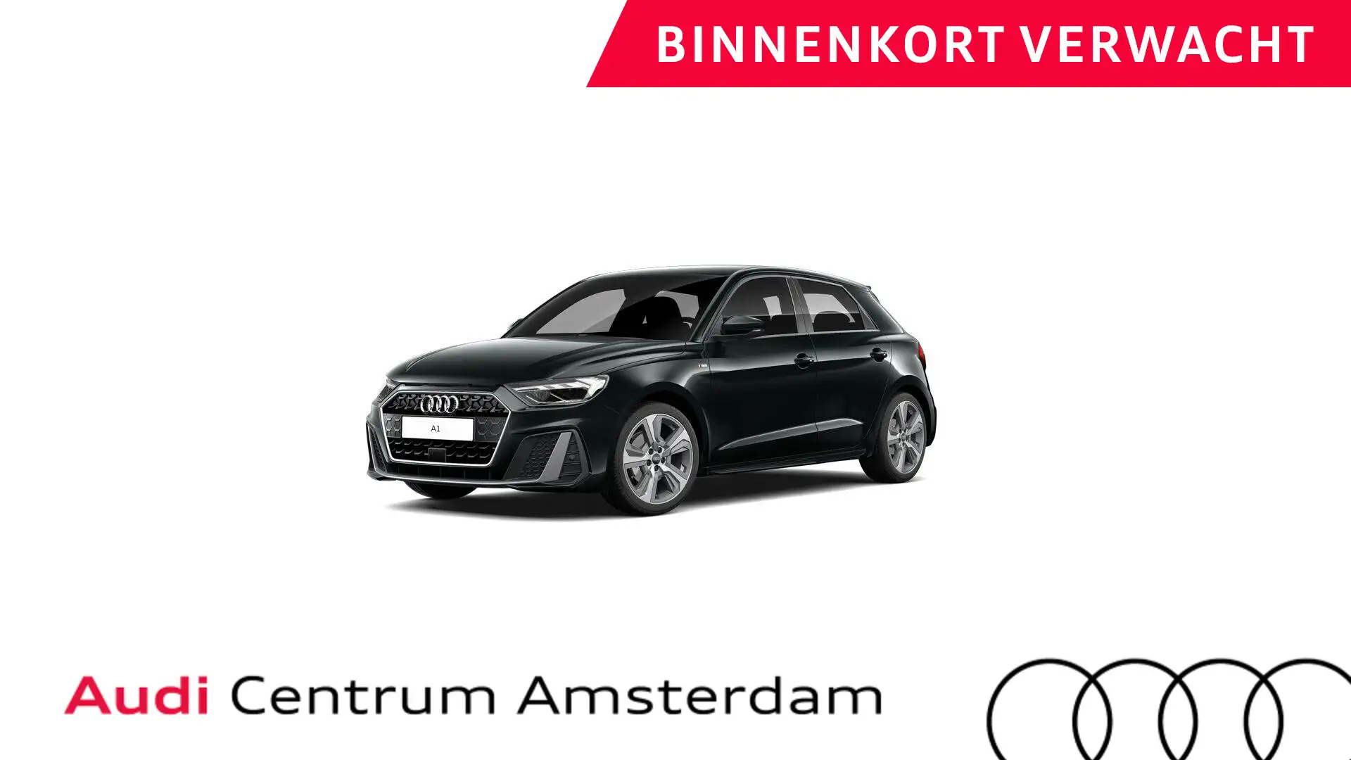 Audi A1 Sportback 35 TFSI S edition 150pk S-Tronic | S-lin Zwart - 1