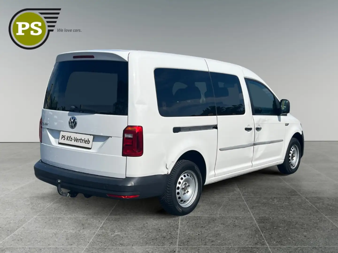 Volkswagen Caddy Kombi BMT 2.0 TDI AHK ACC Kamera Weiß - 2