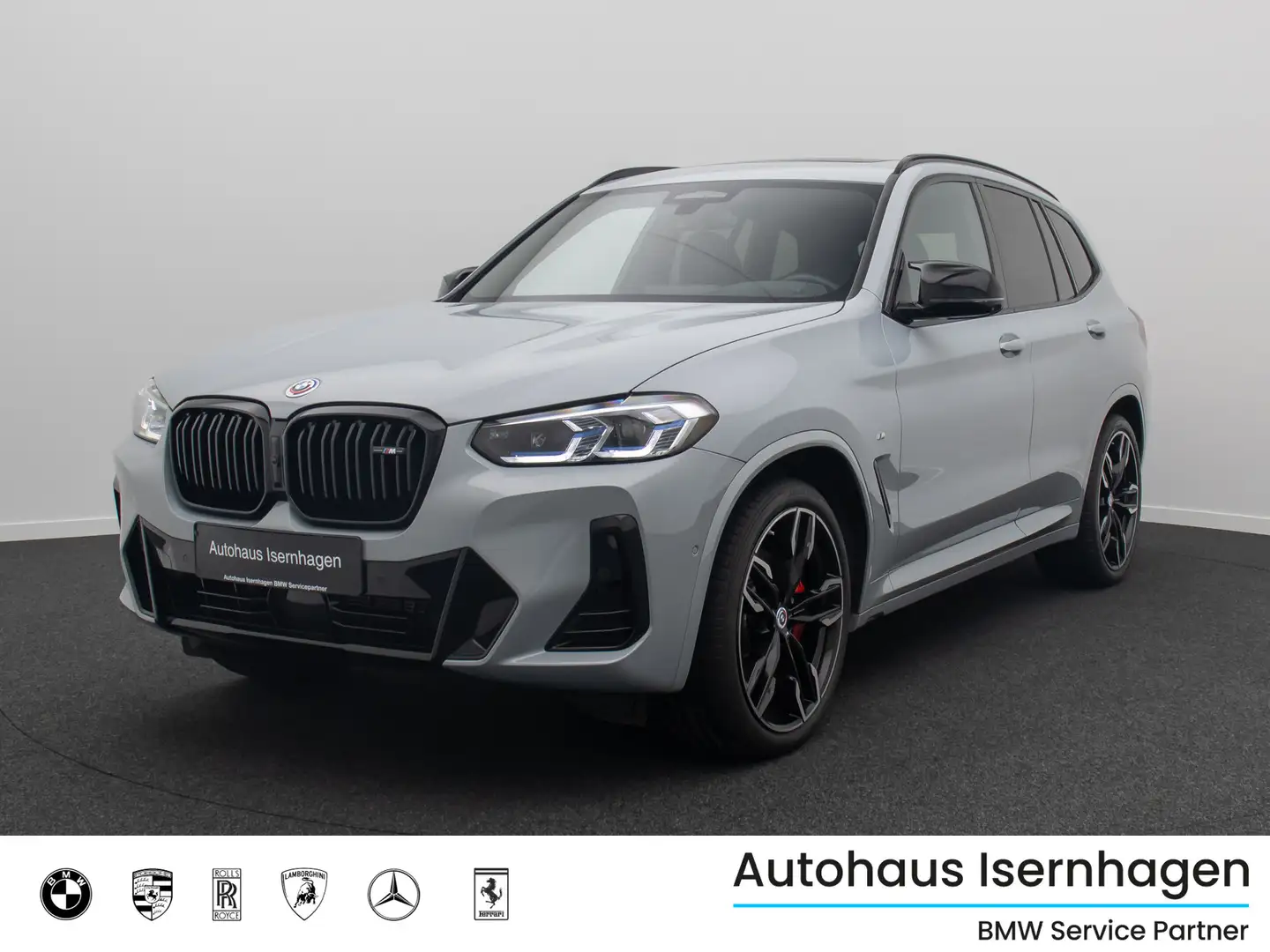 BMW X3 M H K DAB Laser 360°HUD Alarm Panorama 21 Gris - 1