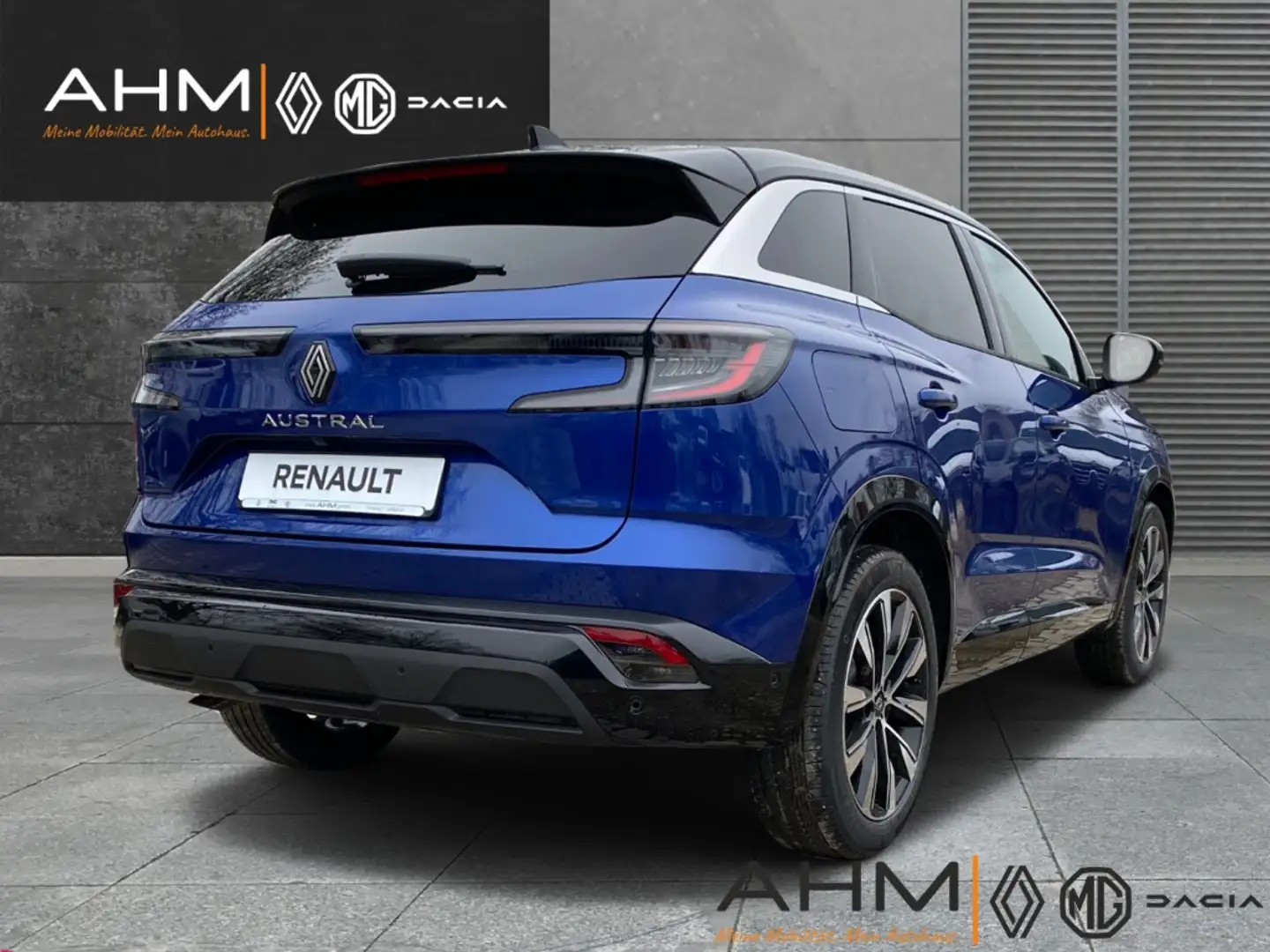 Renault Austral Techno 1.3 TCe 160 Mild-Hybrid NAVI KLIMA KAMERA Kék - 2