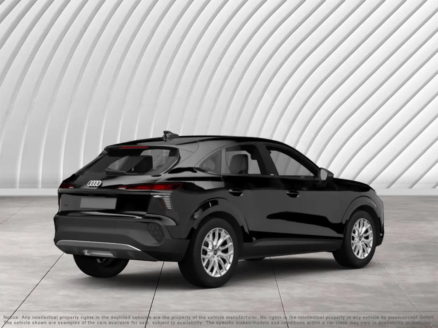 Audi Q3 Sportback 35 TFSI S line ACC RFK NAVI LED LM Schwarz - 2