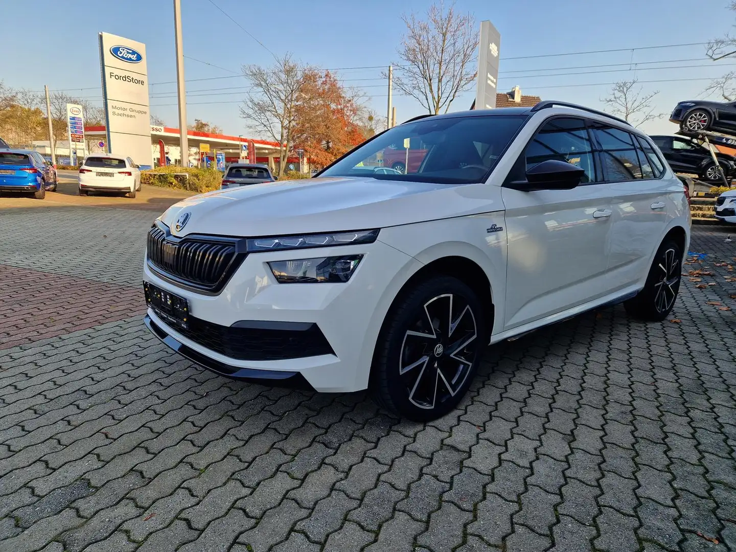 Skoda Kamiq Monte Carlo  1.0 TSI # 7-Gang-DSG Weiß - 2