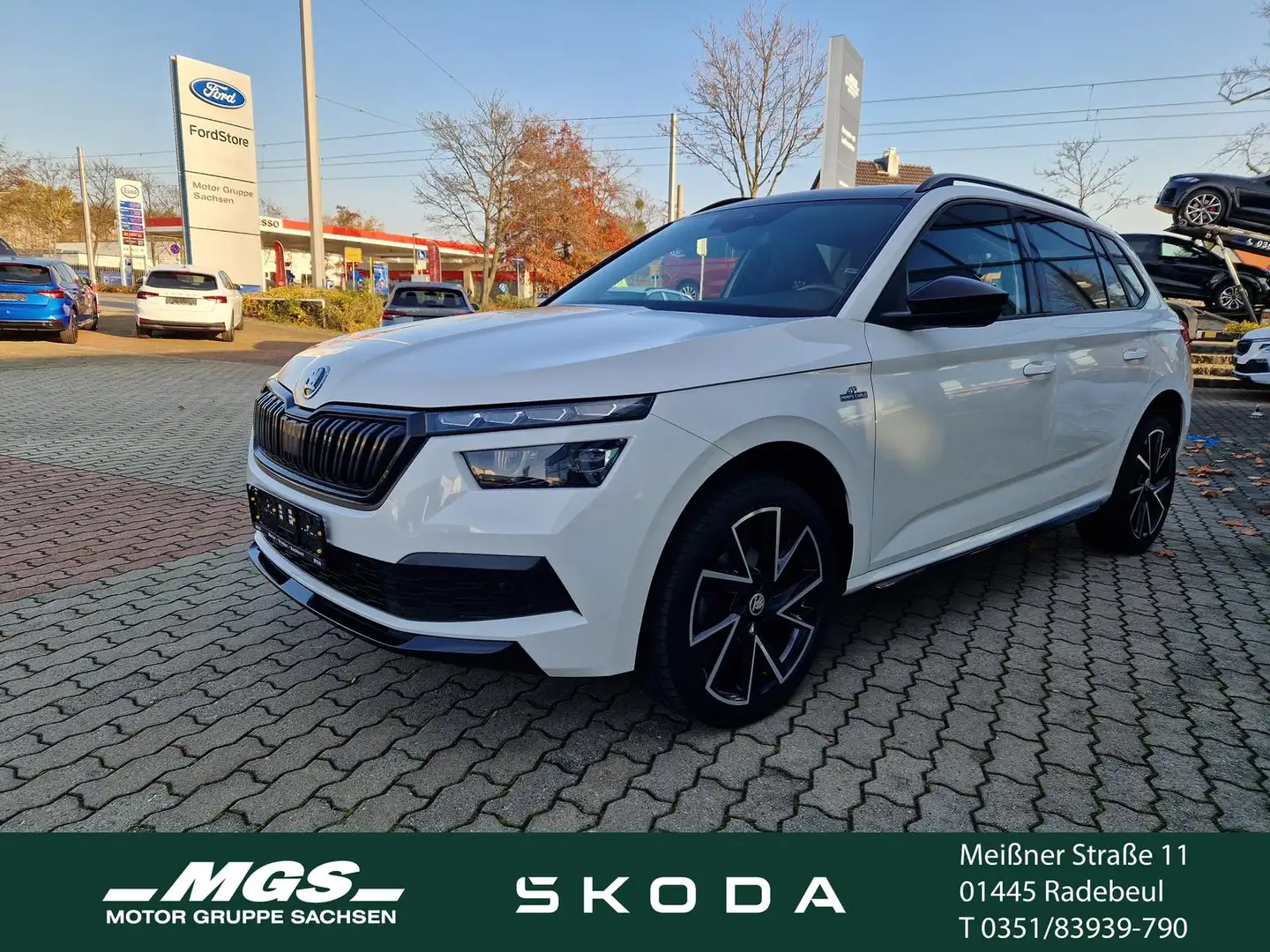 Skoda Kamiq Monte Carlo  1.0 TSI # 7-Gang-DSG Weiß - 1