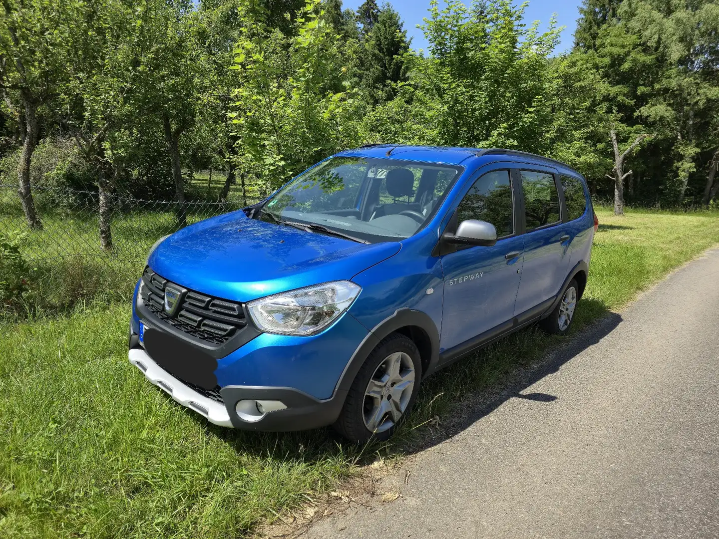 Dacia Lodgy SCe 100 Stepway - 7 Sitzer - AHK abnehmbar Blau - 2
