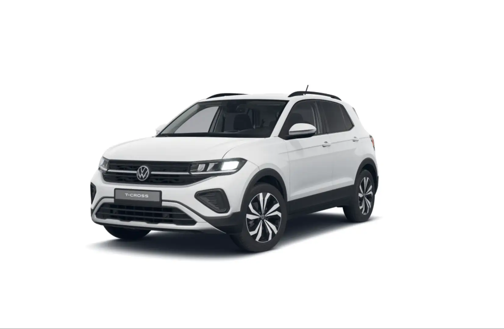Volkswagen T-Cross 1.0 TSI Más 85kW Aut. Blanco - 1