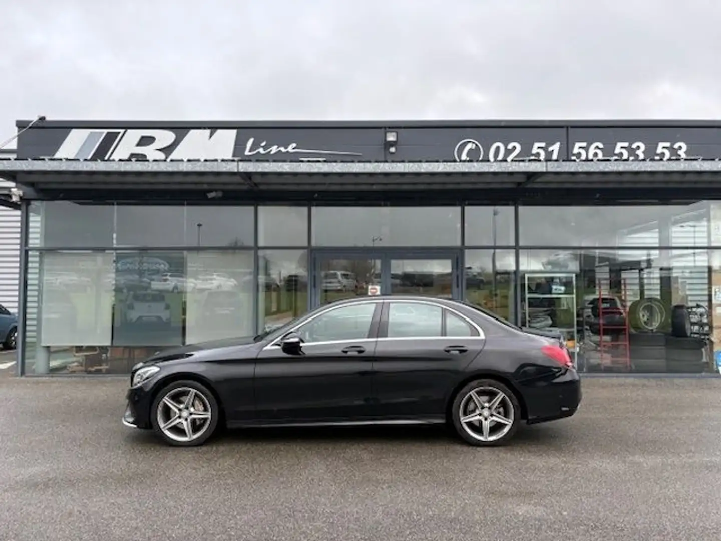 Mercedes-Benz C 220 220 BLUETEC SPORTLINE  7G-TRONIC PLUS Schwarz - 2