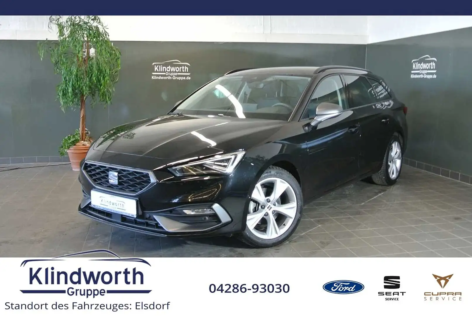 SEAT Leon ST 1.5 eTSI DSG FR +Matrix LED+Navi 12,9' Schwarz - 1