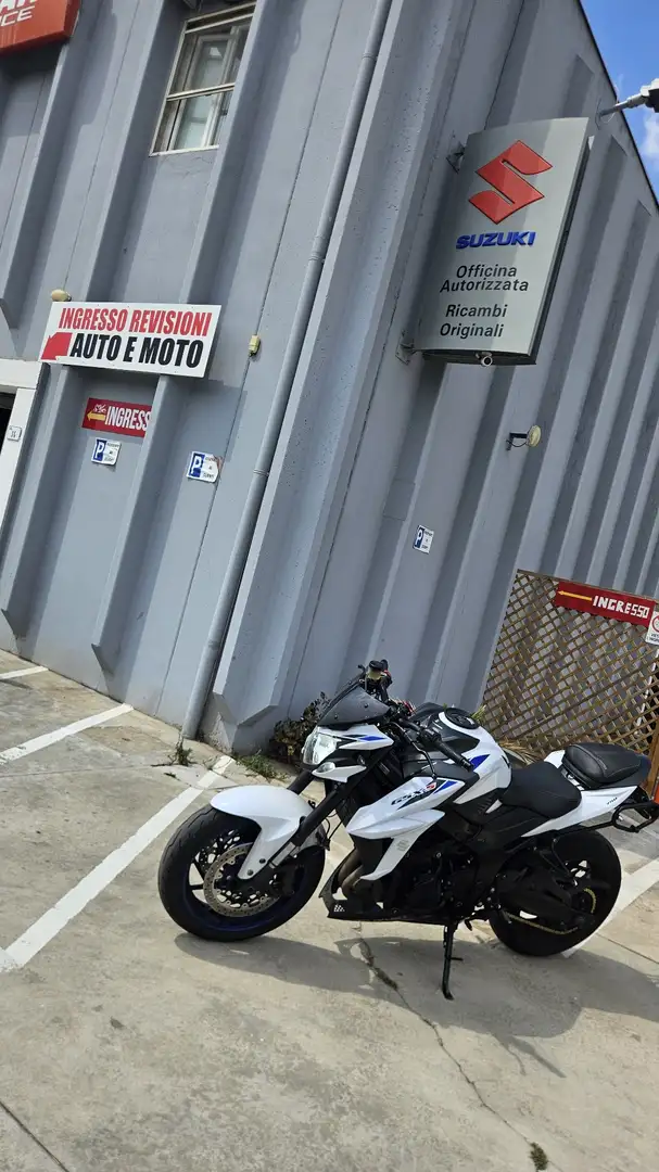 Suzuki GSX-S 750 yugen carbon Білий - 1