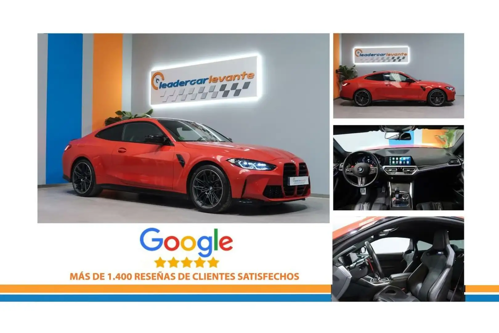 BMW M4 Coupé Competition Rouge - 2