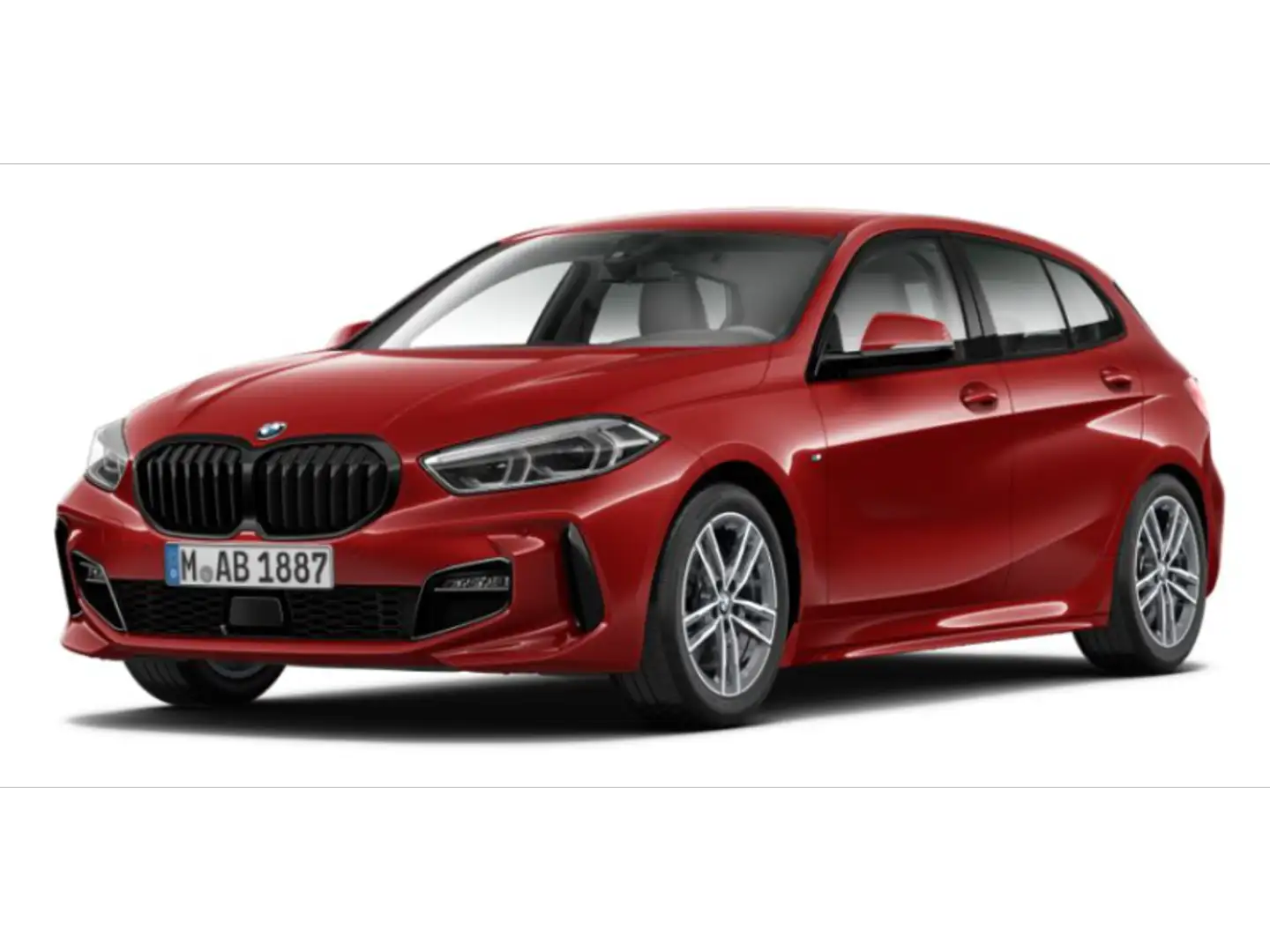 BMW 118 iA M Sport Rood - 1
