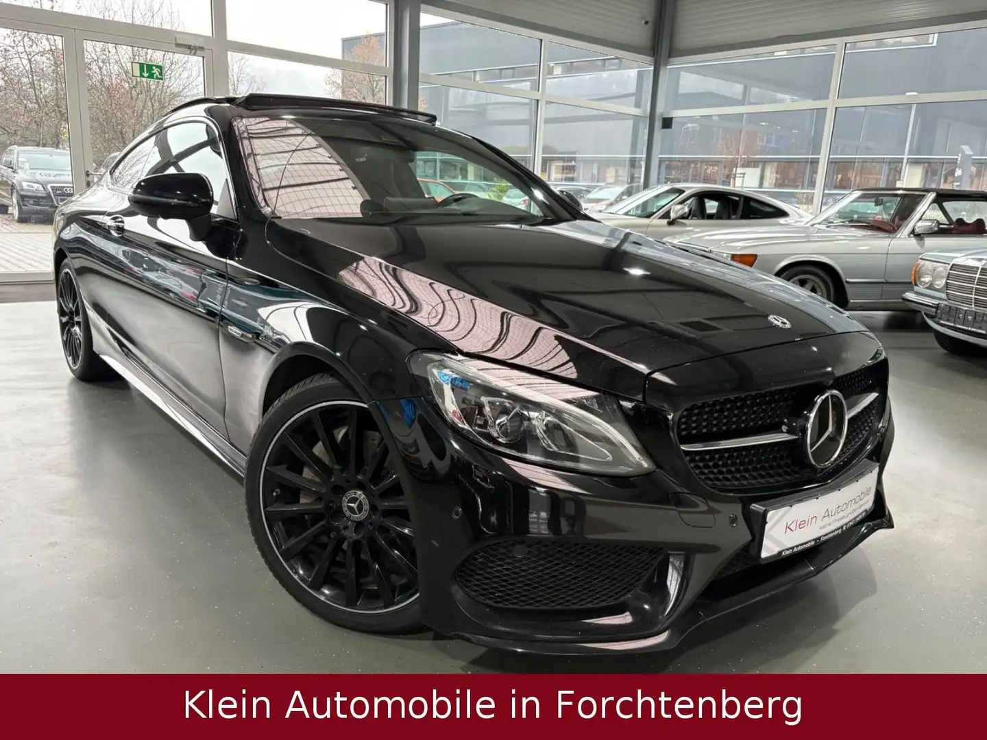Mercedes-Benz C 250 C250 Coupe AMG Line Night ACC 360°Burmester Pano Negro - 1