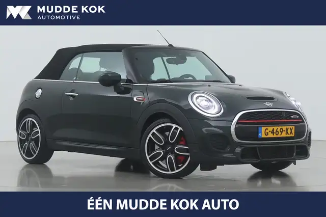 MINI John Cooper Works Cabrio Mini 2.0 Chili | Head-Up | Leder | Stoel+Voorruitv