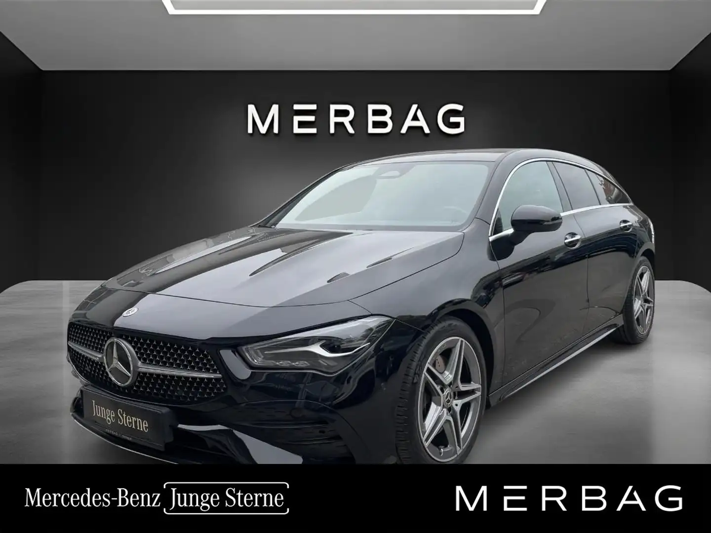 Mercedes-Benz CLA 200 d SB Ö Edit., AMG-Line, Facelift Zwart - 1
