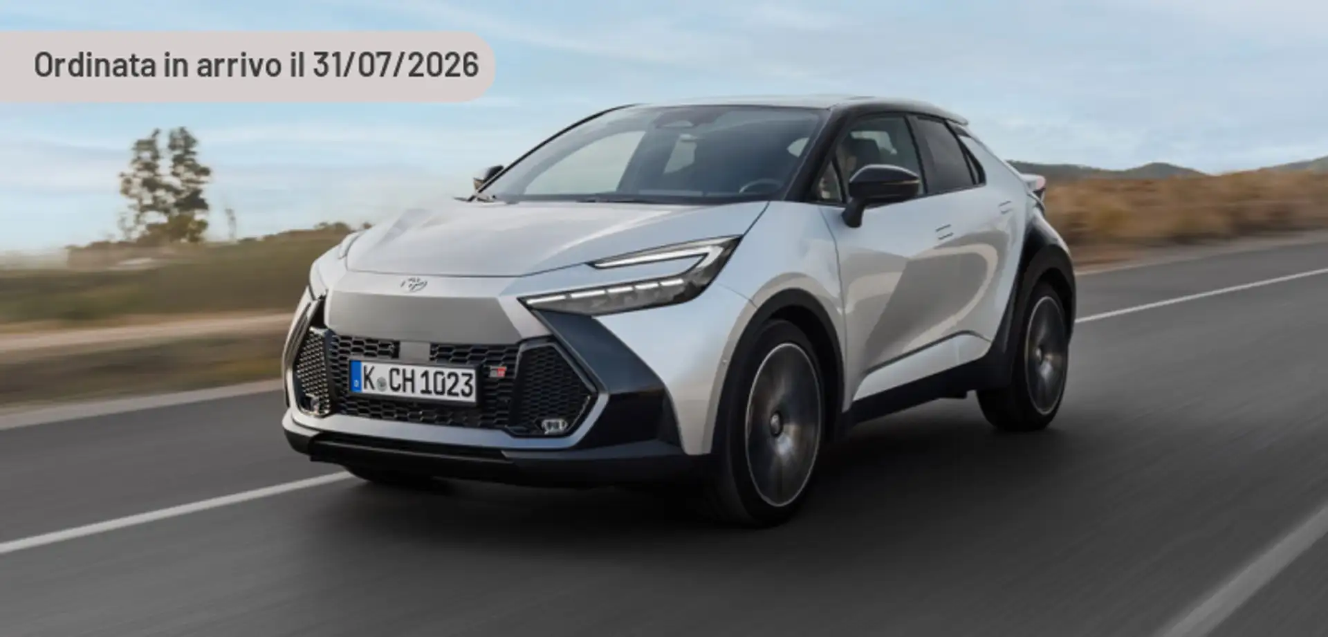Toyota C-HR 2.0 PHEV GR Sport Argento - 2