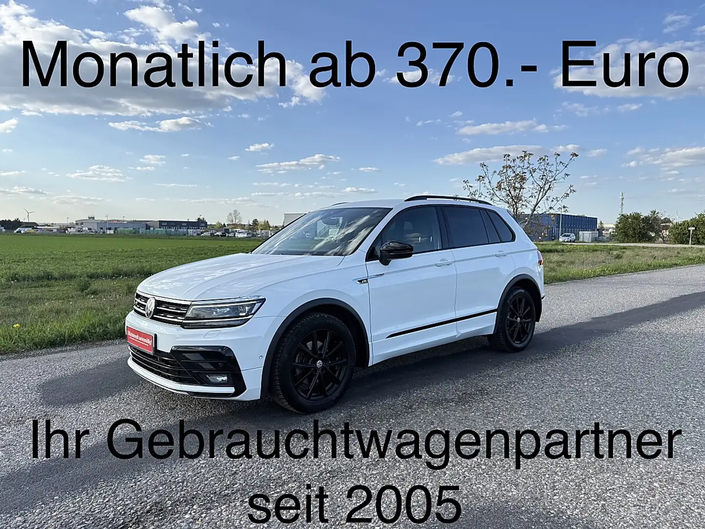 Volkswagen Tiguan 2,0 TDI SCR R-Line DSG Weiß - 1